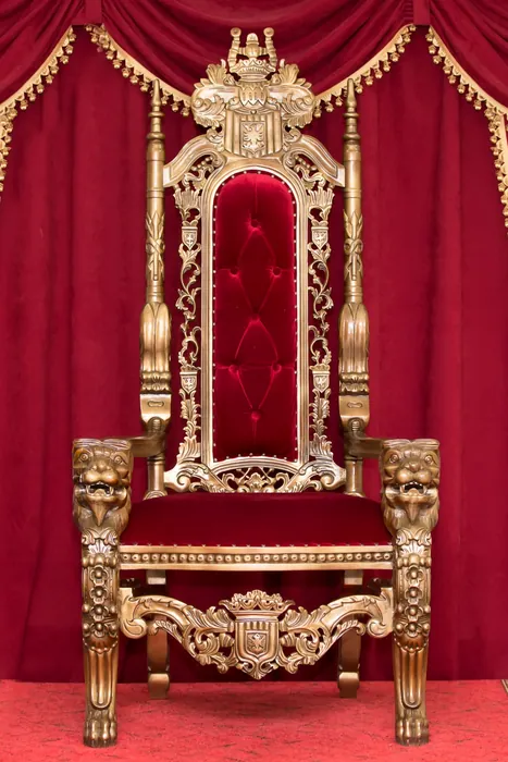 Royal Lion Throne Chair