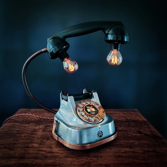 Rotary Phone Edison Lamp